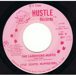 Lyle McPheeters The Larrimore Hustle (The Pig) USED VINYL 7INCH 45 RPM SINGLE PROMO