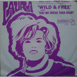 Laura Yager Wild And Free / Take Me Inside Your Heart USED VINYL 7INCH 45 RPM SINGLE PROMO