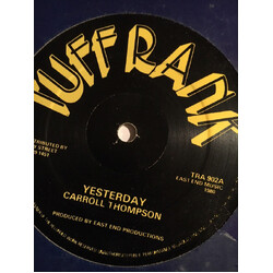 Carroll Thompson Yesterday USED VINYL 12INCH 45 RPM SINGLE