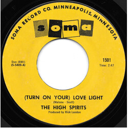 Dave Dudley / The High Spirits Six Days On The Road / (Turn On Your) Love Lights USED VINYL 7INCH 45 RPM SINGLE REISSUE