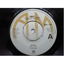 Styx Babe USED VINYL 7INCH 45 RPM SINGLE
