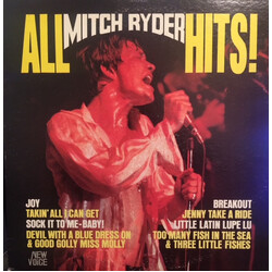 Mitch Ryder All Mitch Ryder Hits! Vinyl LP USED