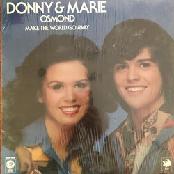 Donny & Marie Osmond Make The World Go Away Vinyl LP USED