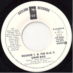 Booker T & The MG's Grab Bag USED VINYL 7INCH 45 RPM PROMO STEREO MONO