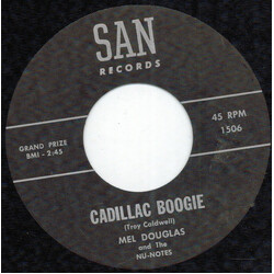 Mel Douglas / The Nu-Notes (2) Cadillac Boogie USED VINYL 7INCH 45 RPM REISSUE