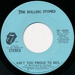 The Rolling Stones Ain't Too Proud To Beg USED VINYL 7INCH 45 RPM PROMO STEREO MONO