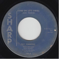 Fay Simmons Come On Let's Stroll / Ella Weaver USED VINYL 7INCH 45 RPM