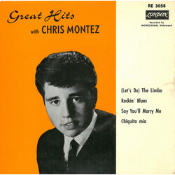 Chris Montez Great Hits With Chris Montez USED VINYL 7INCH EP