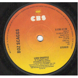 Boz Scaggs Lido Shuffle USED VINYL 7INCH 45 RPM SINGLE