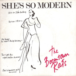 The Boomtown Rats She's So Modern Vinyl 7" USED