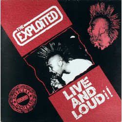 The Exploited Live And Loud!! Vinyl LP USED