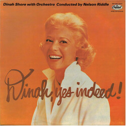 Dinah Shore Dinah, Yes Indeed! Vinyl LP USED