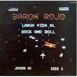Barón Rojo Larga Vida Al Rock And Roll Vinyl LP USED