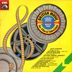 City Of Birmingham Symphony Orchestra / Marcus Dods British Music For Film & Television Vinyl LP USED