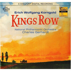 Erich Wolfgang Korngold / National Philharmonic Orchestra / Charles Gerhardt Kings Row Vinyl LP USED