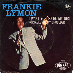 Frankie Lymon I Want You To Be My Girl / Portable On My Shoulder USED VINYL 7INCH 45 RPM SINGLE