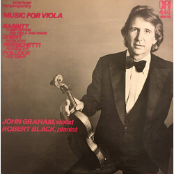 Milton Babbitt / Emmanuel Ghent / Vincent Persichetti / Robert Pollock / John Graham (2) / Robert Black (4) Music For Viola Vinyl LP USED