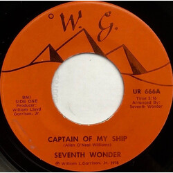 7th Wonder Captain Of My Ship USED VINYL 7INCH 45 RPM SINGLE
