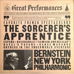 Various / Leonard Bernstein / The New York Philharmonic Orchestra Favorite French Spectaculars Vinyl LP USED