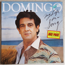 Placido Domingo My Life For A Song Vinyl LP USED