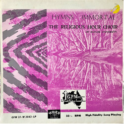 Baylor University Religious Hour Choir / Leroy Yarbrough Hymns Immortal Vinyl LP USED