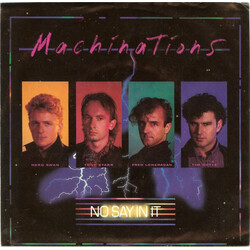 Machinations No Say In It USED VINYL 7INCH 45 RPM SINGLE PROMO