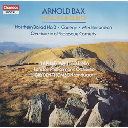 Arnold Bax / Raphael Wallfisch / Bryden Thomson / The London Philharmonic Orchestra Arnold Bax, Cello Concerto Vinyl LP USED