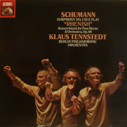 Robert Schumann / Klaus Tennstedt / Berliner Philharmoniker Symphony No.3 In E Flat "Rhenish" Vinyl LP USED