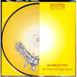 Queen No-One But You / Tie Your Mother Down USED VINYL 7INCH 33 S RPM SINGLE PICTURE DISC