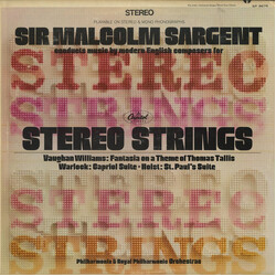 Sir Malcolm Sargent Stereo Strings Vinyl LP USED