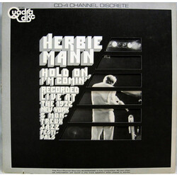 Herbie Mann Hold On, I'm Comin' Vinyl LP USED