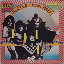 Kiss Hotter Than Hell Vinyl LP USED