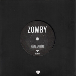 Zomby A Devil Lay Here / Basquiat USED VINYL 7INCH SINGLE LIMITED EDITION 45 RPM