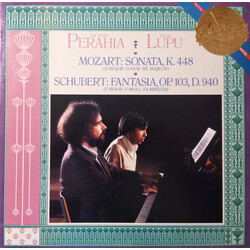 Murray Perahia / Radu Lupu Mozart Sonata K. 448, Schubert Fantasia Op. 103, D.940 Vinyl LP USED