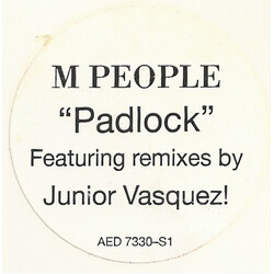 M People Padlock VINYL 12" USED