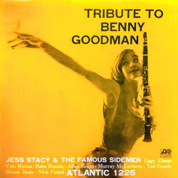 Jess Stacy And The Famous Sidemen Tribute To Benny Goodman Vinyl LP USED