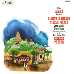 Gianna D'Angelo / Jane Berbié / Nicolai Gedda / Ernest Blanc Delibes: Highlights From Lakme Vinyl LP USED