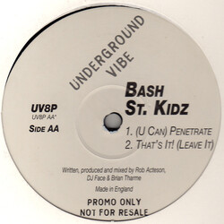 Bash St. Kidz Cookie Crumbs VINYL 12" USED