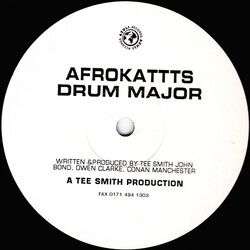 Afrokatts Drum Major USED VINYL 12INCH 33 S RPM PROMO