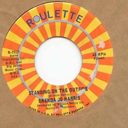 Brenda Jo Harris Your Love Is Like A Hurricane / Standing On The Outside Vinyl 7" USED