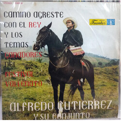 Alfredo Gutiérrez Y Su Conjunto Camino Agreste Con El Rey Y Los Temas Ganadores Del Festival Vallenato Vinyl LP USED