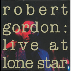 Robert Gordon (2) Live At Lone Star Vinyl LP USED