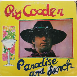 Ry Cooder Paradise And Lunch Vinyl LP USED