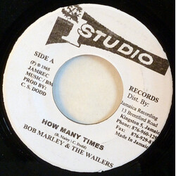 Bob Marley & The Wailers How Many Times / Go Jimmy Go USED VINYL 7INCH 45 RPM