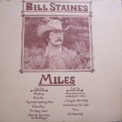 Bill Staines Miles Vinyl LP USED