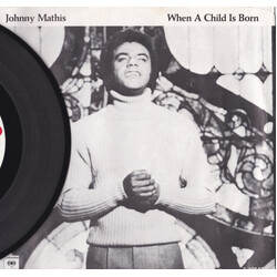 Johnny Mathis When A Child Is Born  / Every Time You Touch Me (I Get High) USED VINYL 7INCH 45 RPM PROMO