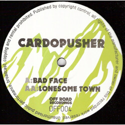 Cardopusher Bad Face / Lonesome Town VINYL 12" USED