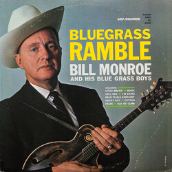 Bill Monroe & His Blue Grass Boys Bluegrass Ramble Vinyl LP USED