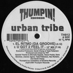 Urban Tribe (2) El Ritmo USED VINYL 12INCH 33 S RPM