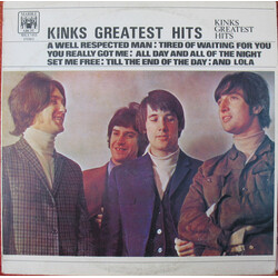 The Kinks Kinks Greatest Hits Vinyl LP USED